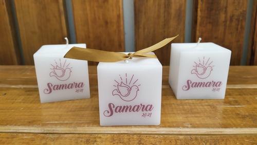 30 Velas Personalizadas Recuerdos Selah