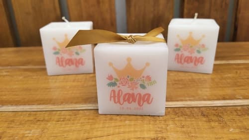 75 Velas Personalizadas Recuerdos Selah