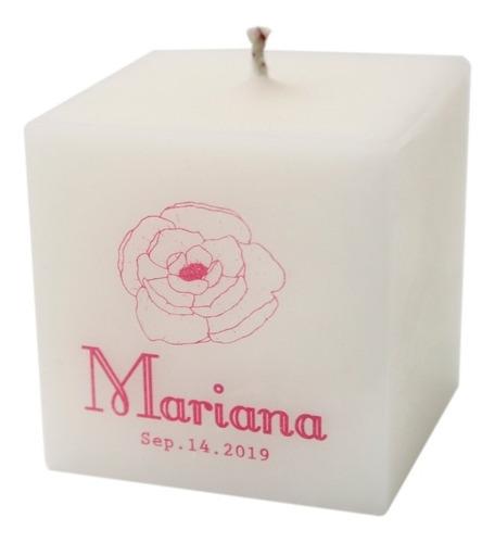 40 Velas Personalizadas Recuerdos Selah